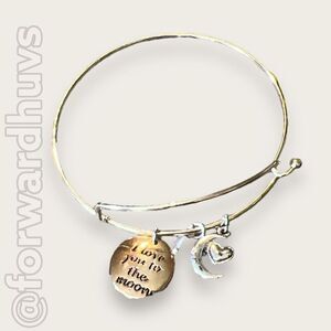 Bundle Sale 3 for $15 | “love you to the moon” Adult Size Bracelet